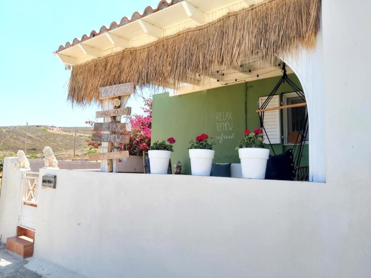 Syros-House Villa Azolimnos Eksteriør billede